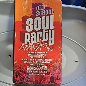 Old School Soul Party 3 CD Collection & Book Like New -Collectors Item